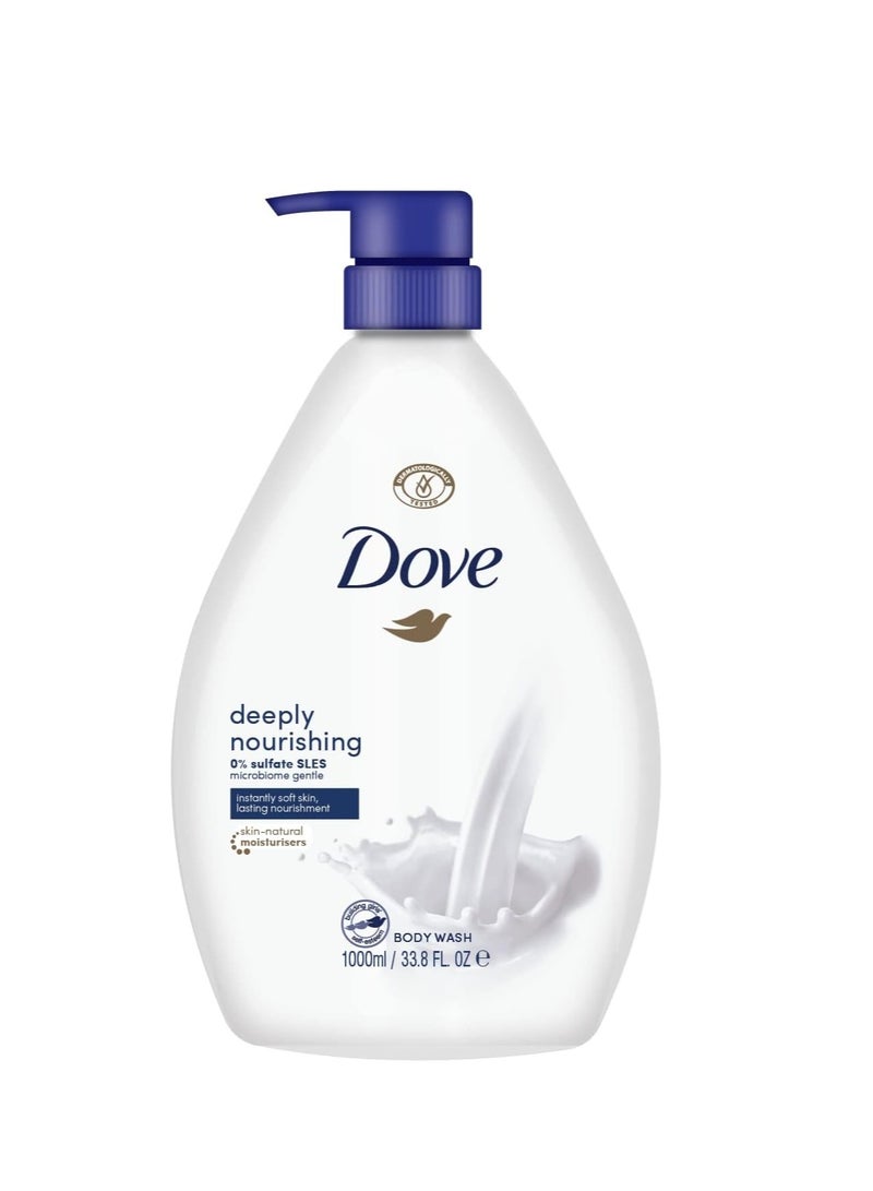 دوف (دوف) غسول الجسم دوف بيوتي المغذي 1 لتر - Image 1